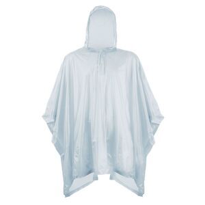 Splashmacs Childrens/Kids Plastic Rain Poncho / Silver